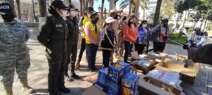 Gobernación entregó insumos a voluntarios que colaboran en la peregrinación a Chaguaya