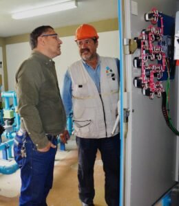 Gobernación de Tarija verifica trabajos en la represa de San Jacinto