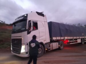 DECOMISAN CAMIÓN CON CONTRABANDO EN LA RUTA YACUIBA-TARIJA