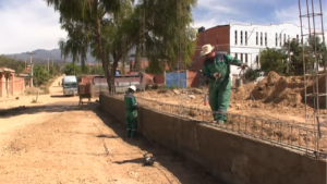 Municipio de Tarija inicia el cerramiento perimetral de la Unidad Educativa Nueva Esperanza