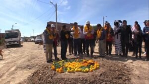 ALCALDE TORRES ENTREGA SISTEMA DE ALCANTARILLADO EN EL BARRIO ARANJUEZ NORTE