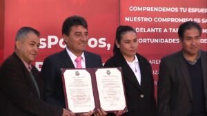 Alcalde Torres promulga la ley municipal 336 referida a los actos protocolares para la conmemoración del 4 de julio, Fundación de la ciudad de Tarija