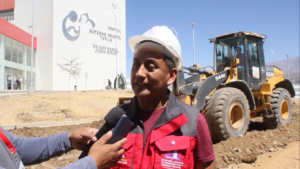 En beneficio de toda la población tarijeña. Alcaldía de Tarija asfaltará vía de acceso al hospital Materno Infantil
