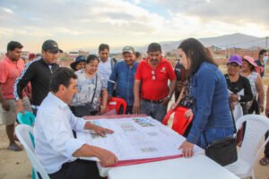 Alcalde de Tarija visita al Distrito 7 para coordinar el “Plan de prevención de lluvias”
