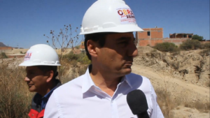 El Alcalde inspeccionó el avance y escuchó a los vecinos. El Plan de Acción Distrital de la Alcaldía de Tarja está en el Distrito 9.