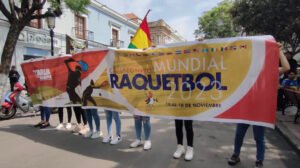 Tarija se apresta a vivir el mundial de Ráquetbol 2023