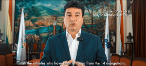 Alcalde Torres saluda a los campeones del histórico campeonato mundial Ráquetbol Bolivia-Tarija 2023