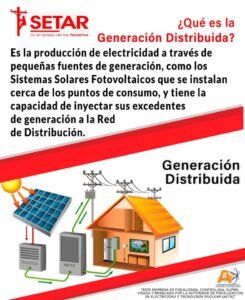 Generación distribuida de energía eléctrica
