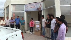 Ofician de Gestión Social de la alcaldía de Tarija entregó medicamentos a cinco instituciones