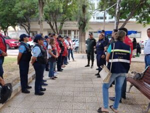 Alcaldia continúa con el reordenamiento de comerciantes en plazas y parques