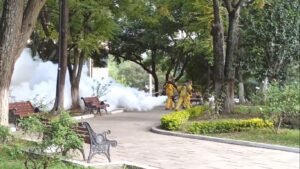 Alcaldía de Tarija intensifica campaña de fumigación contra el dengue