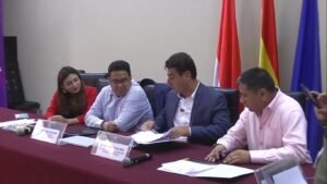 Alcaldía de Tarija habilita espacio en el mercado Abasto del Sur para la instalación de oficinas de la Procuraduría.