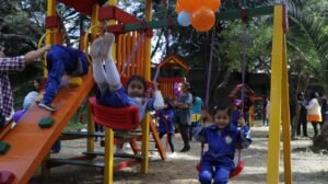 Alcaldía de Tarija reapertura el renovado parque del bosquecillo de Juan XXIII