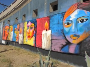 Alcaldía de Tarija promueve mensajes de prevención de la violencia de género a través del arte