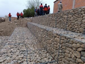 Alcaldía de Tarija entregara proyecto de gaviones y defensivos en el barrio Salamanca