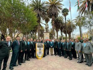 Alcaldía de Tarija reconoce a exmilitares de la Promoción 87 de las Fuerzas Armadas.