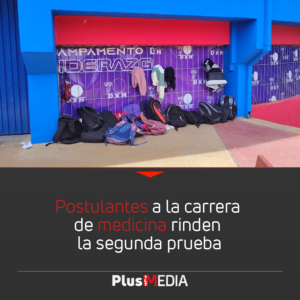 POSTULANTES A LA CARRERA DE MEDICINA RINDEN LA SEGUNDA PRUEBA