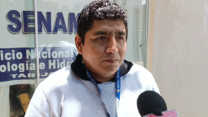 Senamhi alerta sobre lluvias y desbordes de ríos en Tarija