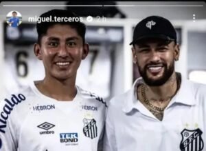 Miguel Terceros reemplazó a Neymar en triunfo del Santos