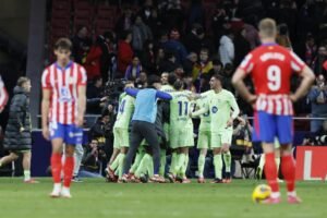 El Barcelona lográ remontada épica 2-4 ante Atlético de Madrid