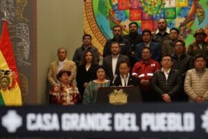 ¿Qué medidas anunció Arce ante la crisis de carburantes?