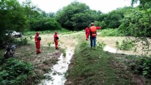 Intensifican la búsqueda de un niño a orillas del río Pilcomayo