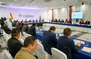 Arce afirma que quedó clara la «vocación democrática» de quienes sí asistieron al diálogo