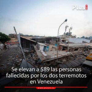 Se elevan a 589 las personas fallecidas por los dos terremotos en Venezuela