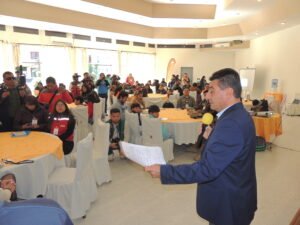 Alcalde Torres participa de encuentro de niños, adolescentes y jóvenes “Mi Voz Importa”