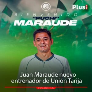 Unión Tarija anuncia la contratacion del argentino Juan Maraude