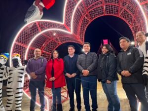 Alcaldía de Tarija presenta adorno ornamental denominado “Tarija puro Corazón”