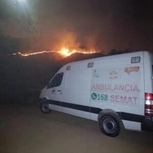 Refuerzan la atención sanitaria con brigadas y ambulancias en zonas afectadas por incendios