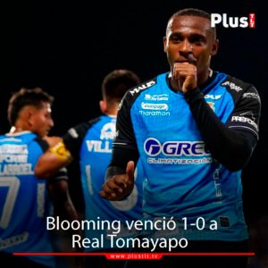 Blooming venció 1-0 a Real Tomayapo