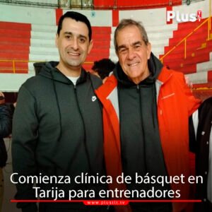 Entrenadores de primer nivel llegan a Tarija para dictar clínica de básquet